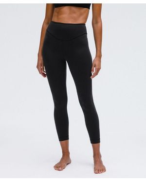 lululemon Wunder Under Smoothcover High-Rise Tight 25" - Black