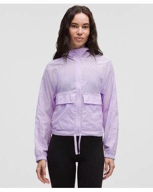 lululemon Hood-Lite Relaxed-Fit Jacket - Purple