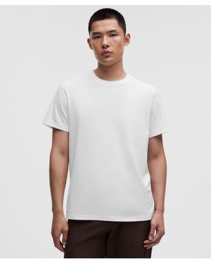lululemon Everyday Cotton-Blend Classic T-Shirt - White