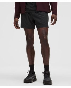 lululemon – Mile Maker Lined Shorts – 6" – – - Black