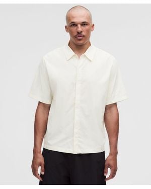 lululemon Unshaken Short-Sleeve Collared Shirt - White