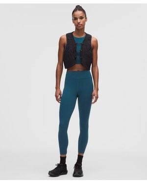 lululemon Fast And Free 6-Pocket High-Rise Tight 25" - Blue