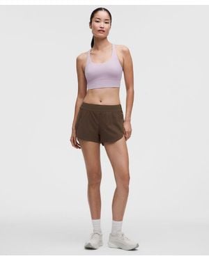 lululemon – Fast And Free High-Rise Classic-Fit Split Shorts – 3" – – Size Large - Natural