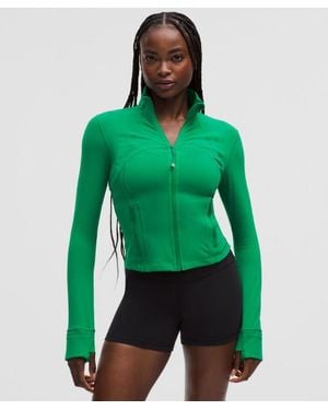 lululemon Define Cropped Jacket Nulu - Green