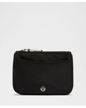 lululemon Clippable Card Holder - Black