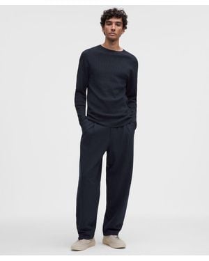 lululemon – Daydrift Relaxed-Fit Ponte Trousers Regular – – Size Large - Blue
