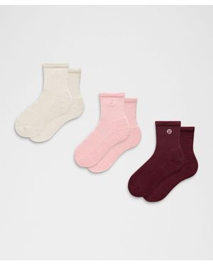 lululemon Daily Essential Quarter Socks - Multicolour