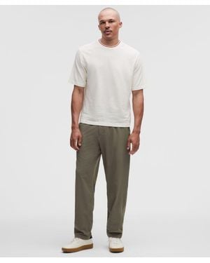 lululemon – Zero Tucks Relaxed-Fit Trousers Regular – – Size Large - Natural