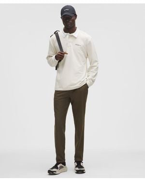 lululemon – Abc Warpstreme Slim-Fit Pull-On Trousers Regular – – Size Large - White