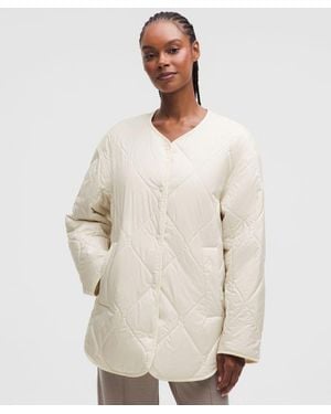lululemon Quilted Insulated Liner Jacket - Natural