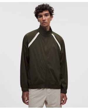 lululemon – Pace Breaker Track Jacket Glyde – /Khaki – Size Large - Green