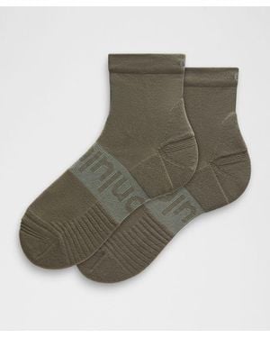 lululemon – Power Stride Ankle Socks – – Size Large - Green