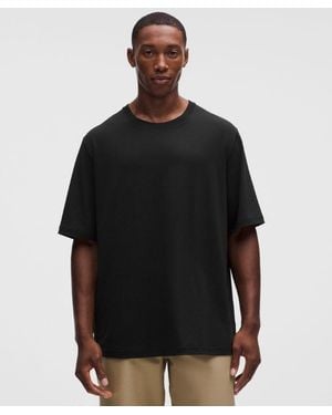 lululemon Everyday Cotton Blend Relaxed T-Shirt - Black