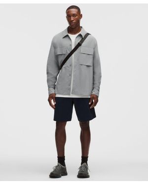 lululemon Unshaken Long-Sleeve Collared Shirt - Grey