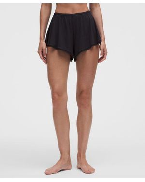 lululemon – Underease High-Waist Ribbed Shortie Underwear – – Size Large - Black