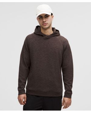 lululemon Textured Double-Knit Cotton Hoodie - Brown