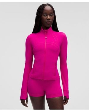 lululemon Define Cropped Jacket - Pink