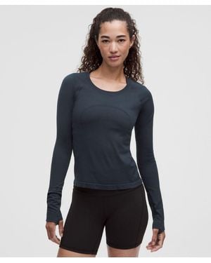 lululemon Swiftly Tech Long-Sleeve Shirt 2.0 - Blue