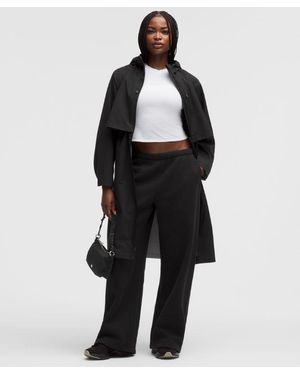 lululemon Lightweight Cinch-Waist Rain Coat - Black