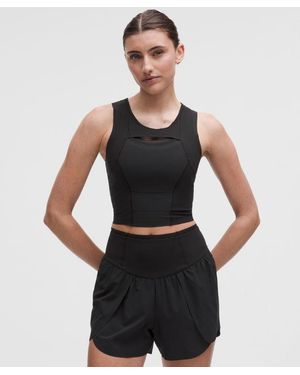lululemon – Go Further Ice Storage Tank Top – – Size 4 - Black