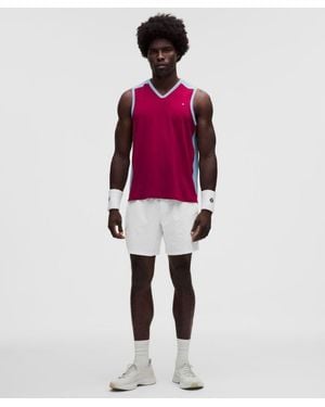 lululemon Pace Breaker Linerless Short 7" - Red
