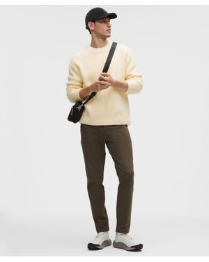 lululemon Abc Slim-Fit 5 Pocket Pant 32L - Natural