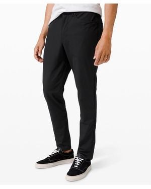 lululemon Abc Slim-fit Trousers Warpstreme - 37" - Colour Black - Size 28