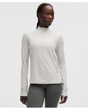 lululemon – It's Rulu Classic-Fit Half Zip Long-Sleeve Top – – Size Large - White
