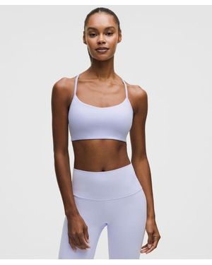 lululemon – Flow Y Sports Bra Light Support, A/B Cup Evolve – – - White