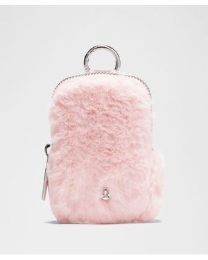 lululemon – Clippable Nano Pouch Bag Plush – - Pink