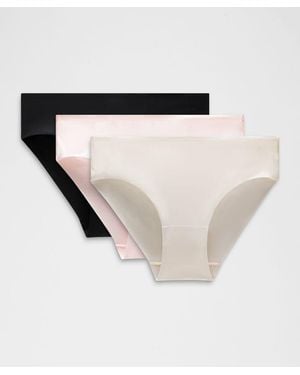 lululemon Invisiwear Mid-Rise Bikini Underwear - White