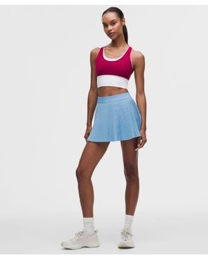 lululemon – Repleat High-Rise Tennis Skirt – – Size 4 - Blue