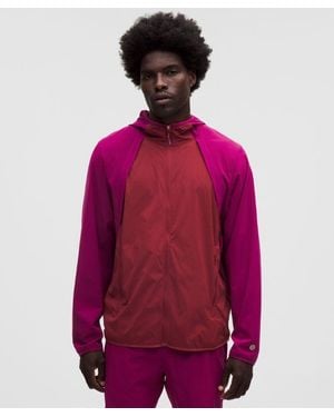 lululemon – Fast And Free Packable Jacket – – Size Large - Red
