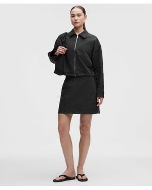 lululemon – Mid-Rise Mini Skirt – – Size Medium - Black