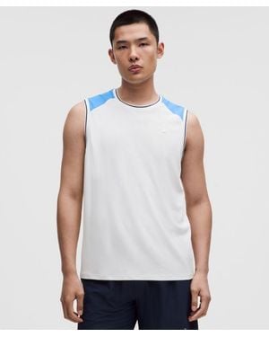 lululemon Textured Mesh Tennis Tank - White