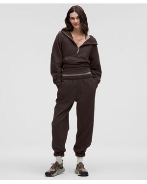 lululemon Scuba Mid-Rise Oversized Jogger - Brown