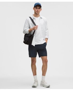 lululemon Abc Classic-fit Shorts Warpstreme - 7" - Colour Blue - Size 28