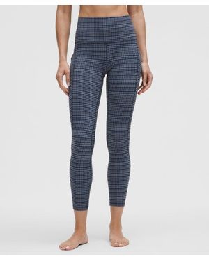 lululemon – Align High-Rise Trousers With Pockets – 25" – – Size 4 - Blue