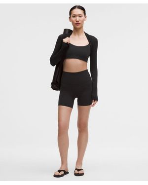 lululemon – Align High-Rise Short – 6" – – Size 4 - Black
