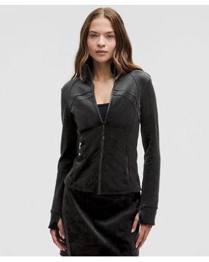 lululemon – Define Jacket Velvet – – Size 4 - Black