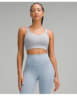 lululemon Like A Cloud Longline Bra Light Support, D/Dd Cup - Grey