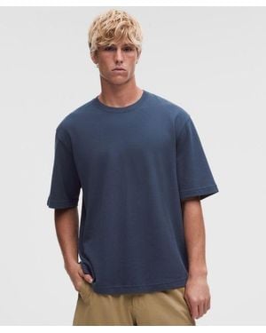 lululemon Pique Performer Relaxed T-Shirt - Blue
