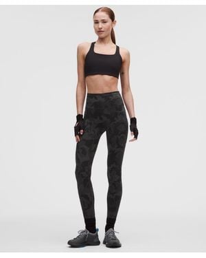 lululemon – Wunder Train No Line High-Rise Tight Leggings – 25" – Colour Camo/ – Size 4 - Multicolour