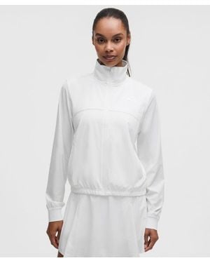 lululemon Court Rival Tennis Track Jacket - White