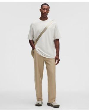 lululemon – Easyfive Loose-Straight Trousers 30L – Colour Khaki – Size 12 - Natural