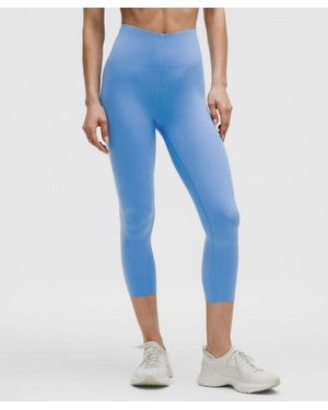 lululemon Glow Up Super-High-Rise Crop 23" - Blue