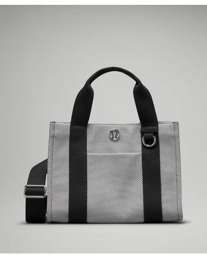 lululemon Two-Tone Canvas Mini Tote Bag 4.5L - Black