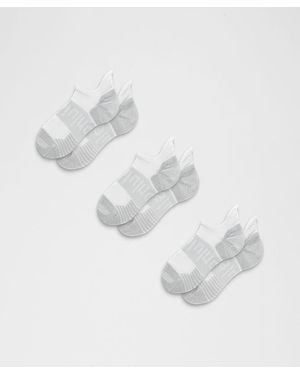 lululemon Power Stride Cushion Tab Socks - White