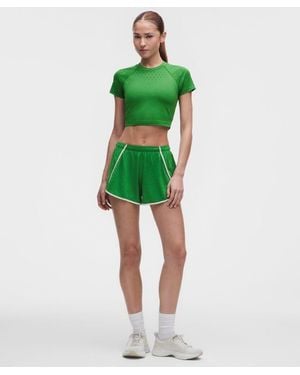 lululemon – Swiftly Mid-Rise Shorts – 3" – – Size 14 - Green