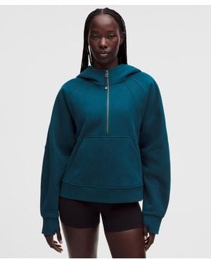 lululemon Scuba Evolve Oversized Half-Zip Hoodie - Blue